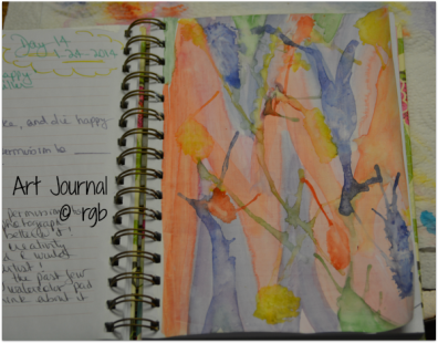 Art Journal - 1-24-14 (Day 14)